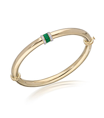 Diamond and Emerald bracelet